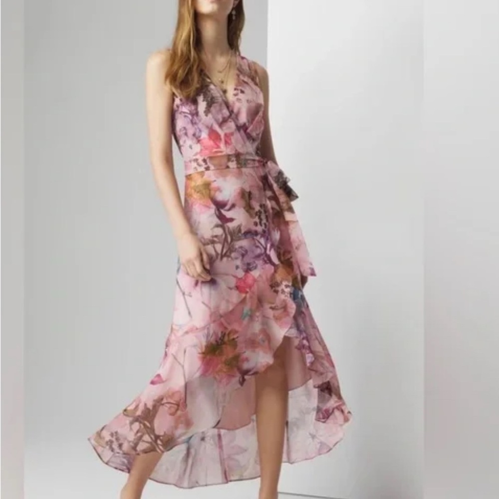 White House Black Market Blush Dress